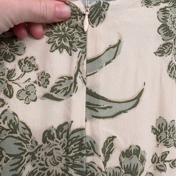 Bohme Green Floral Midi Dress - Picture 8 of 10